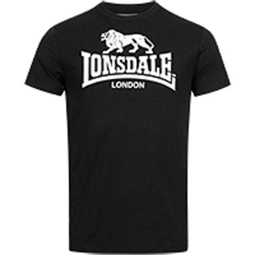 Lonsdale Herren St. Erney T Shirt, Schwarz, L EU von Lonsdale