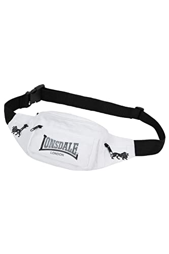 Lonsdale Unisex Hip Reisezubeh r Reiseg rtel, White/Black/Ash, Einheitsgröße EU von Lonsdale