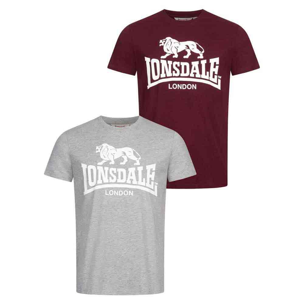 Lonsdale Kelso Short Sleeve T-shirt Mehrfarbig 3XL Mann von Lonsdale