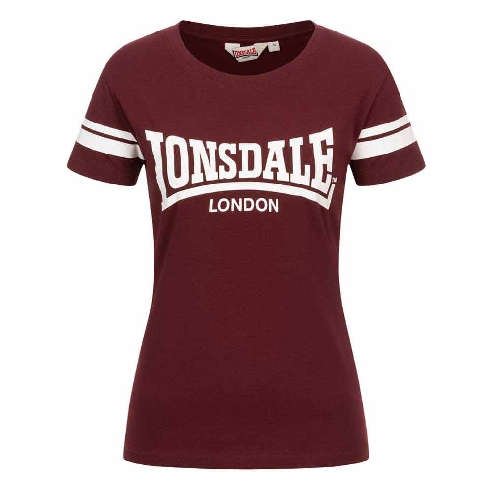 Lonsdale Killegray Short Sleeve T-shirt Rot 2XL Frau von Lonsdale