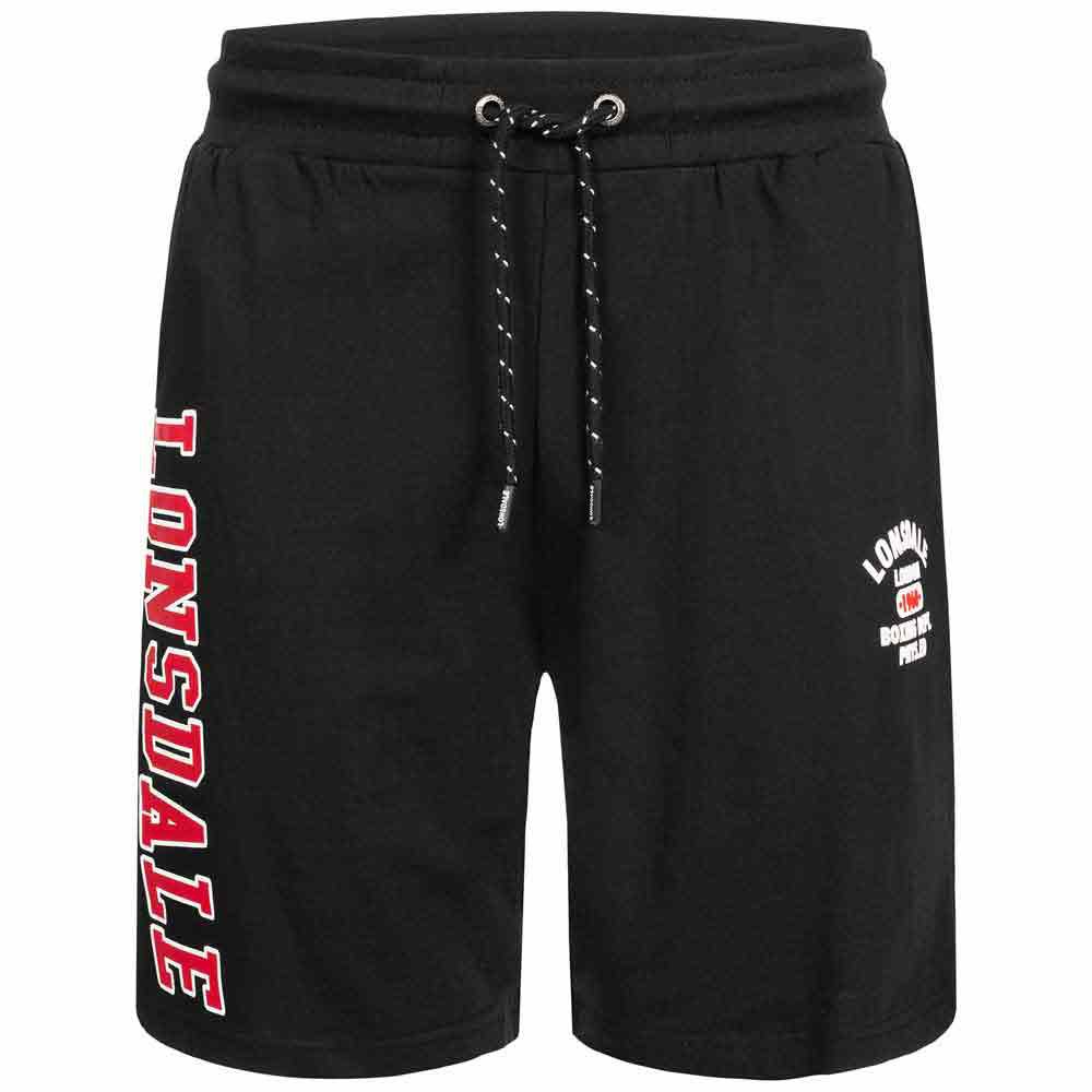 Lonsdale Knutton Sweat Shorts Schwarz M Mann von Lonsdale