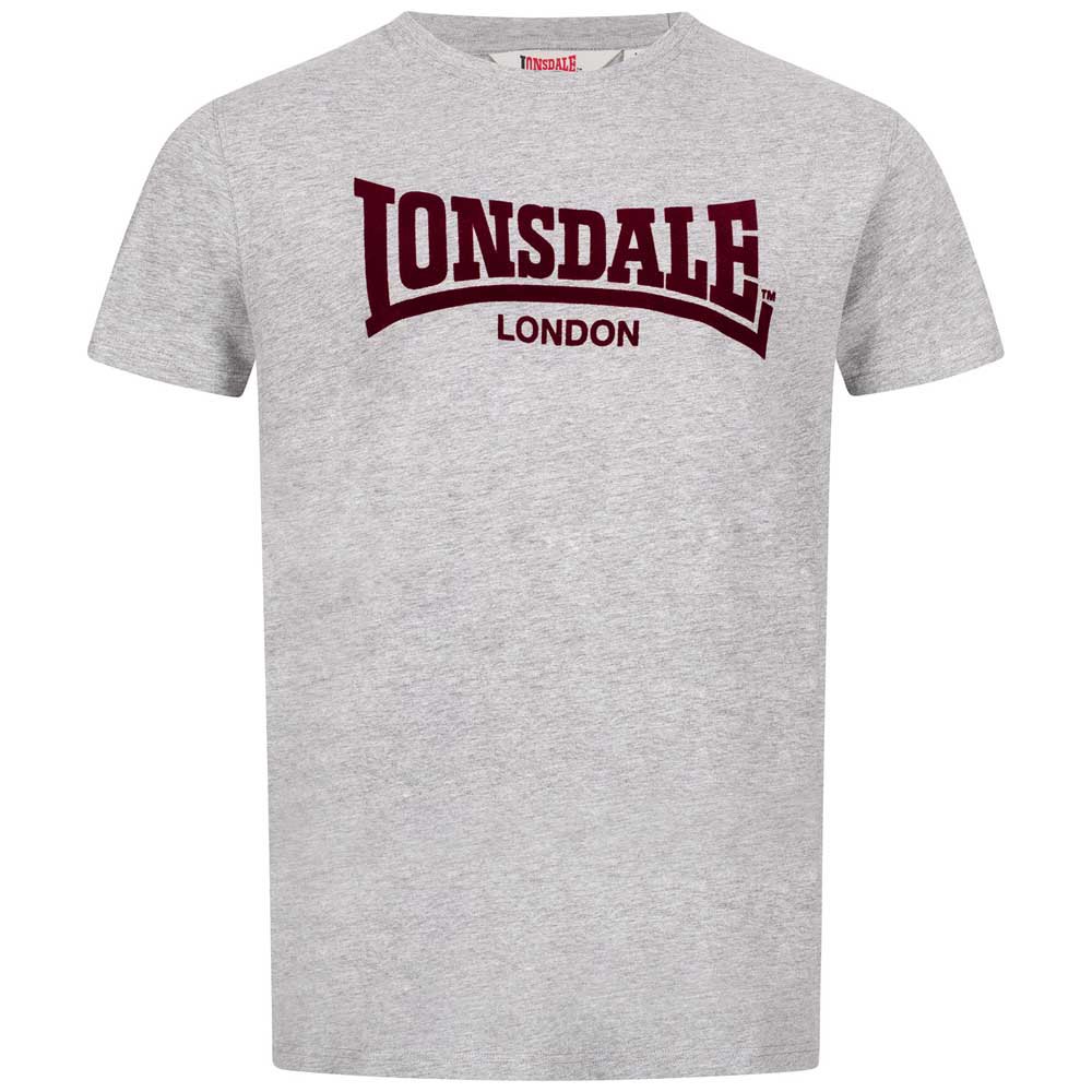 Lonsdale Ll008 One Tone Short Sleeve T-shirt Grau 3XL Mann von Lonsdale