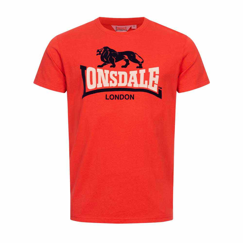 Lonsdale Lubcroy Short Sleeve T-shirt Rot XL Mann von Lonsdale