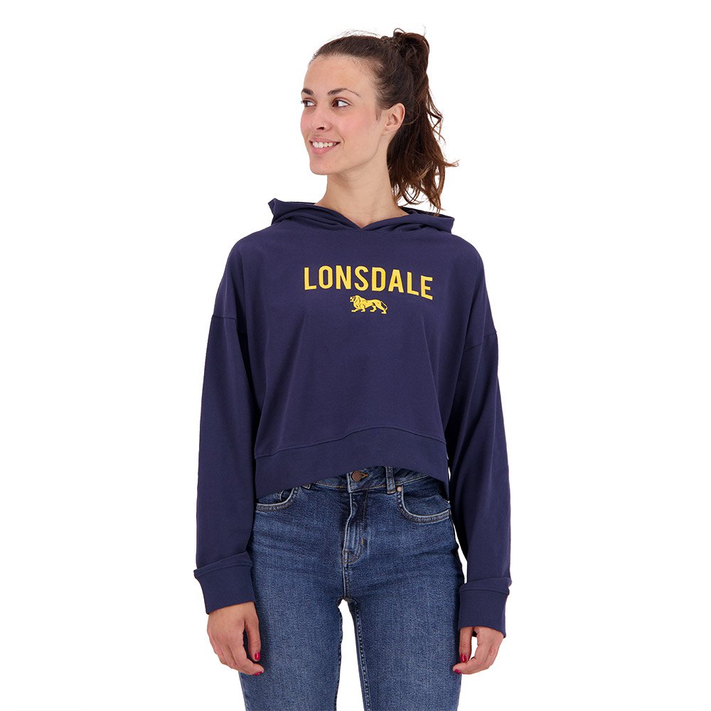 Lonsdale Queenscliff Hoodie Blau M Frau von Lonsdale