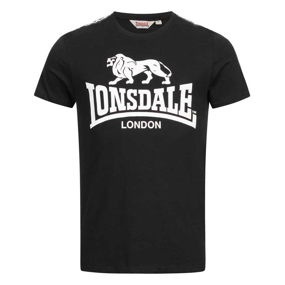 Lonsdale Sheviock Short Sleeve T-shirt Schwarz 2XL Mann von Lonsdale
