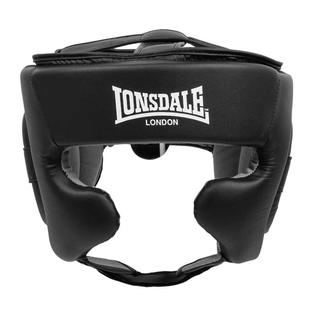 Lonsdale Stanford Head Gear With Cheek Protector Schwarz L-XL von Lonsdale