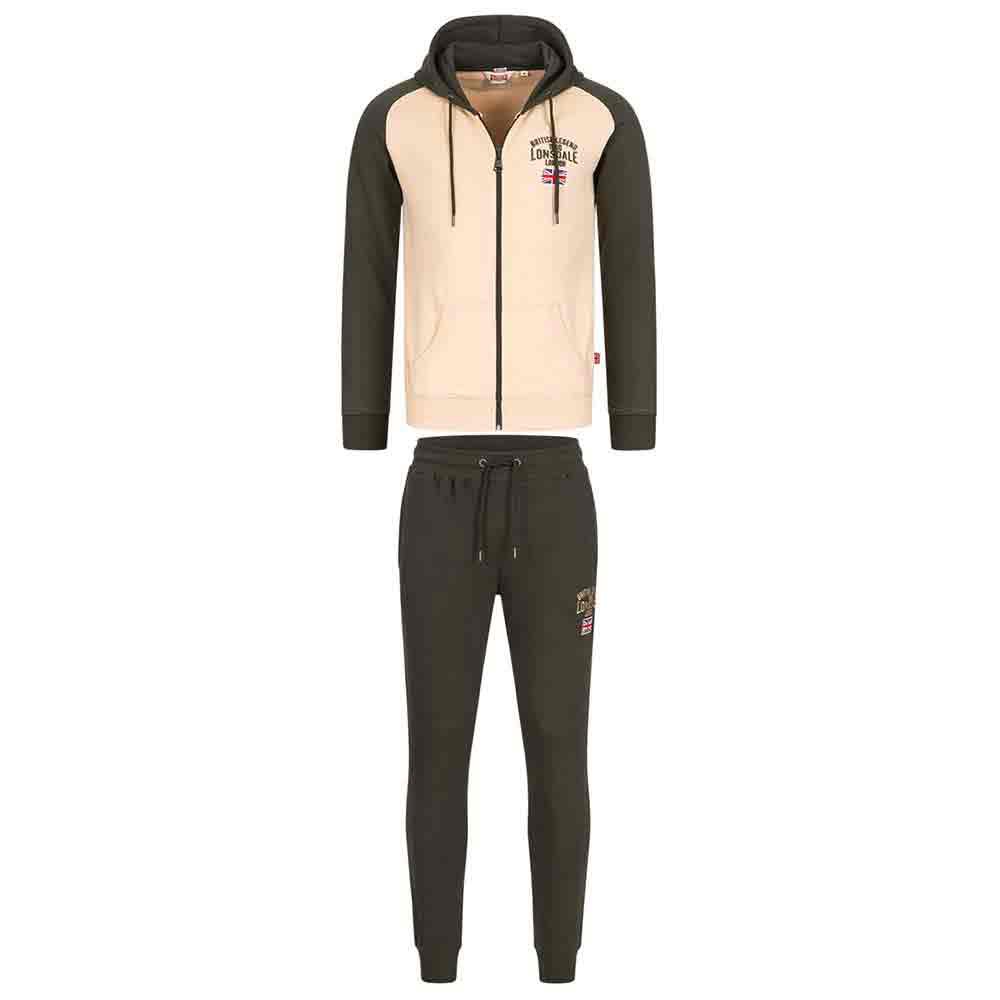 Lonsdale Stretton Track Suit Grün M Mann von Lonsdale