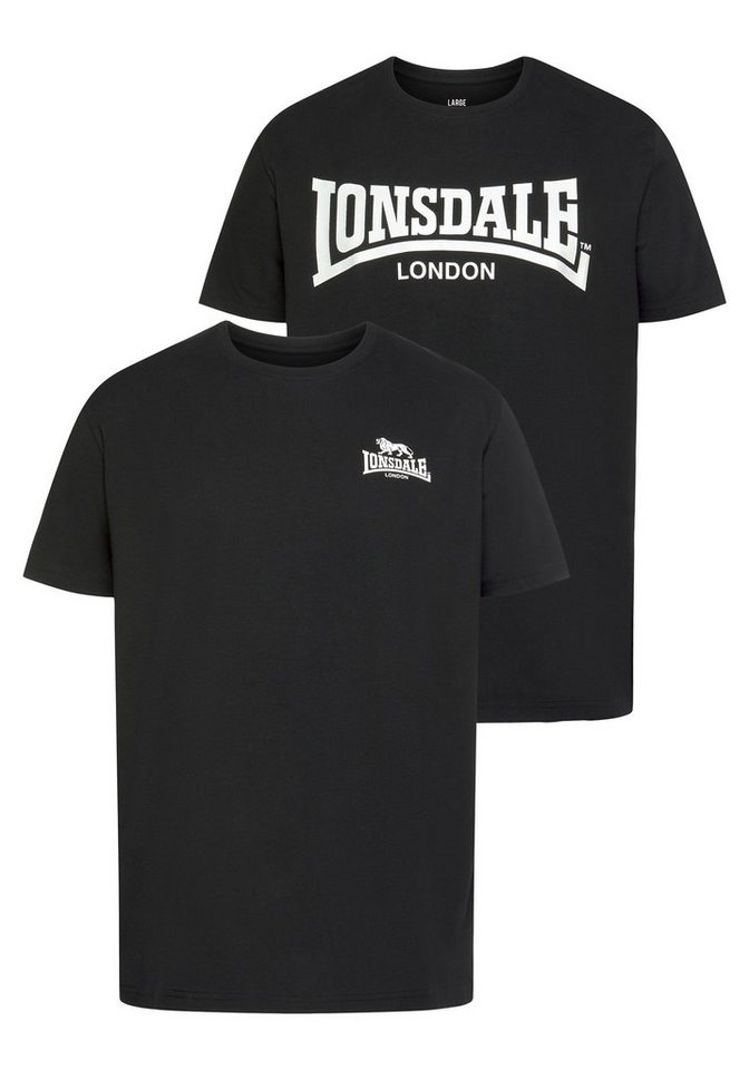 Lonsdale T-Shirt »PIDDINGHOE« (Packung, 2-tlg., 2er-Pack) von Lonsdale