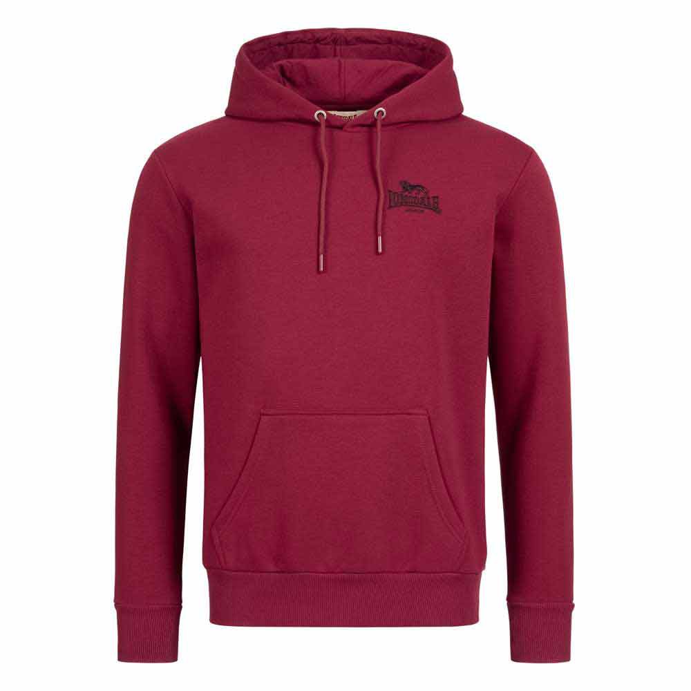 Lonsdale Talmine Hoodie Rot S Mann von Lonsdale