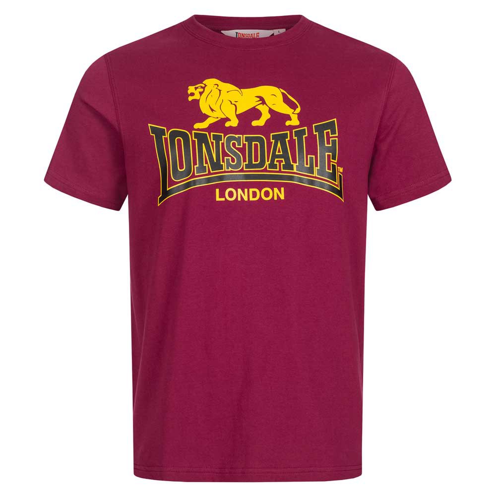 Lonsdale Taverham Short Sleeve T-shirt Rot 3XL Mann von Lonsdale