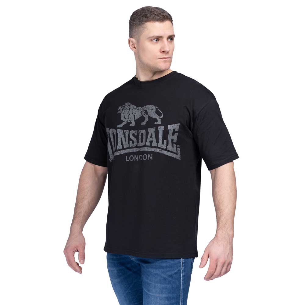 Lonsdale Thrumster Short Sleeve T-shirt Schwarz M Mann von Lonsdale