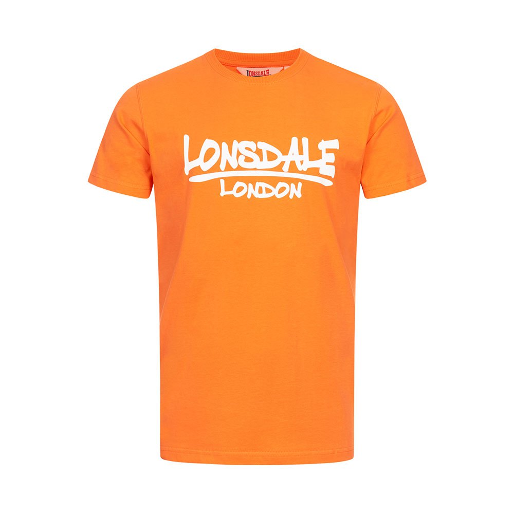 Lonsdale Toscaig Short Sleeve T-shirt Orange L Mann von Lonsdale