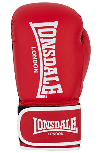 Lonsdale Unisex-Adult ASHDON Equipment, Red/White, 14 oz von Lonsdale