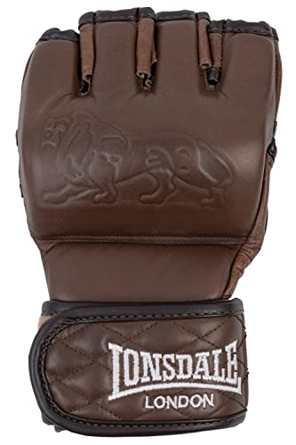 Lonsdale Unisex-Adult MMA Gloves Equipment, Vintage Brown, L/XL von Lonsdale