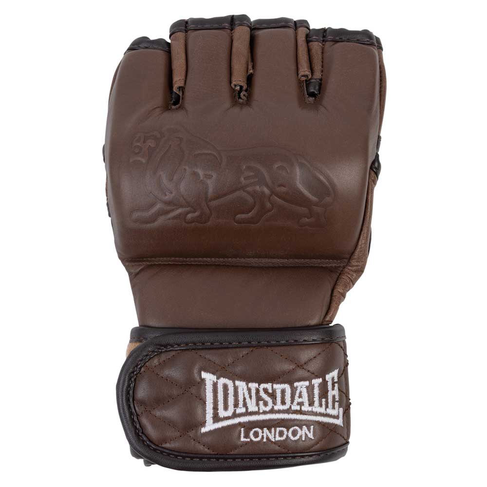 Lonsdale Vintage Mma Gloves Mma Leather Combat Glove Braun L-XL von Lonsdale