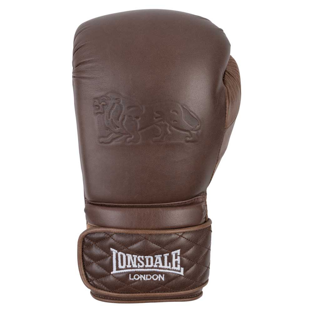 Lonsdale Vintage Spar Gloves Leather Boxing Gloves Braun 10 oz von Lonsdale