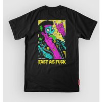 Loose Riders Fast As Fuck Tech Tee black Loose Riders Fast As Fuck Tech Tee black von Loose Riders