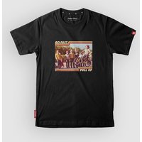 Loose Riders Go Fast Pull Up Tech Tee black Loose Riders Go Fast Pull Up Tech Tee black von Loose Riders
