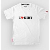 Loose Riders I Heart Dirt Tech Tee white Loose Riders I Heart Dirt Tech Tee white von Loose Riders