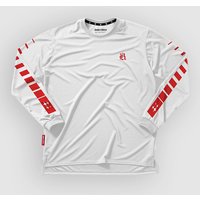 Loose Riders Shutter Long Sleeve Jersey white red Loose Riders Shutter Long Sleeve Jersey white red von Loose Riders
