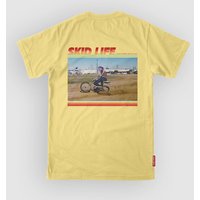 Loose Riders Skid Life Tech Tee yellow von Loose Riders