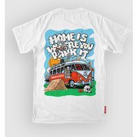 Loose Riders Van Park Tech Tee white von Loose Riders