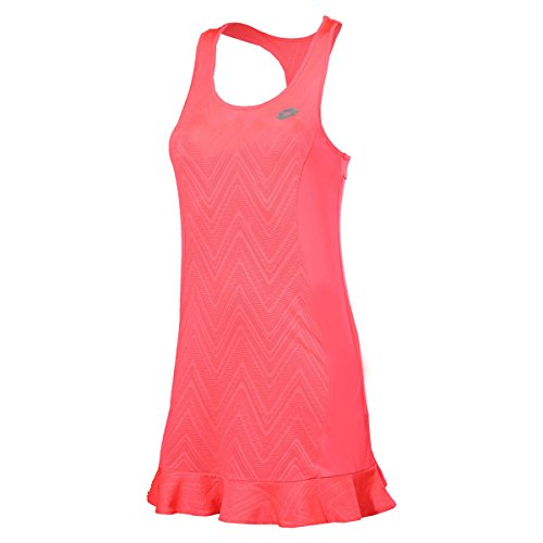 Lotto Damen Nixia IV Dress+Bra Women Kleider, Pink, XL von Lotto