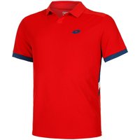 Lotto Squadra III Polo Herren in rot, Größe: L von Lotto