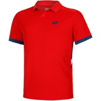 Lotto Squadra Iii Polo Herren Rot von Lotto