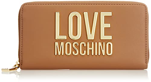 Love Moschino Geldbörse Bonded PU Camello Damen, Einheitsgröße von Love Moschino