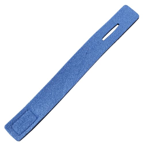 Lovehomily Angelzubehör, tragbares Outdoor-Angelwerkzeug, Angelruten-Krawattenhalter, verstellbare Passform, elastisches Wickelband, multifunktional (blau) von Lovehomily