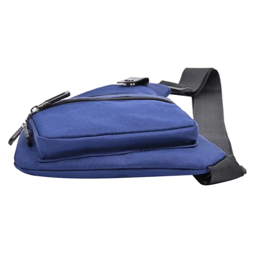Lovehomily Anti-Diebstahl-Reisetasche, multifunktionale Gürteltasche, großes Fassungsvermögen, Umhängetasche, Verstellbarer Riemen, wasserdicht, zum Laufen, Wandern (blau) von Lovehomily