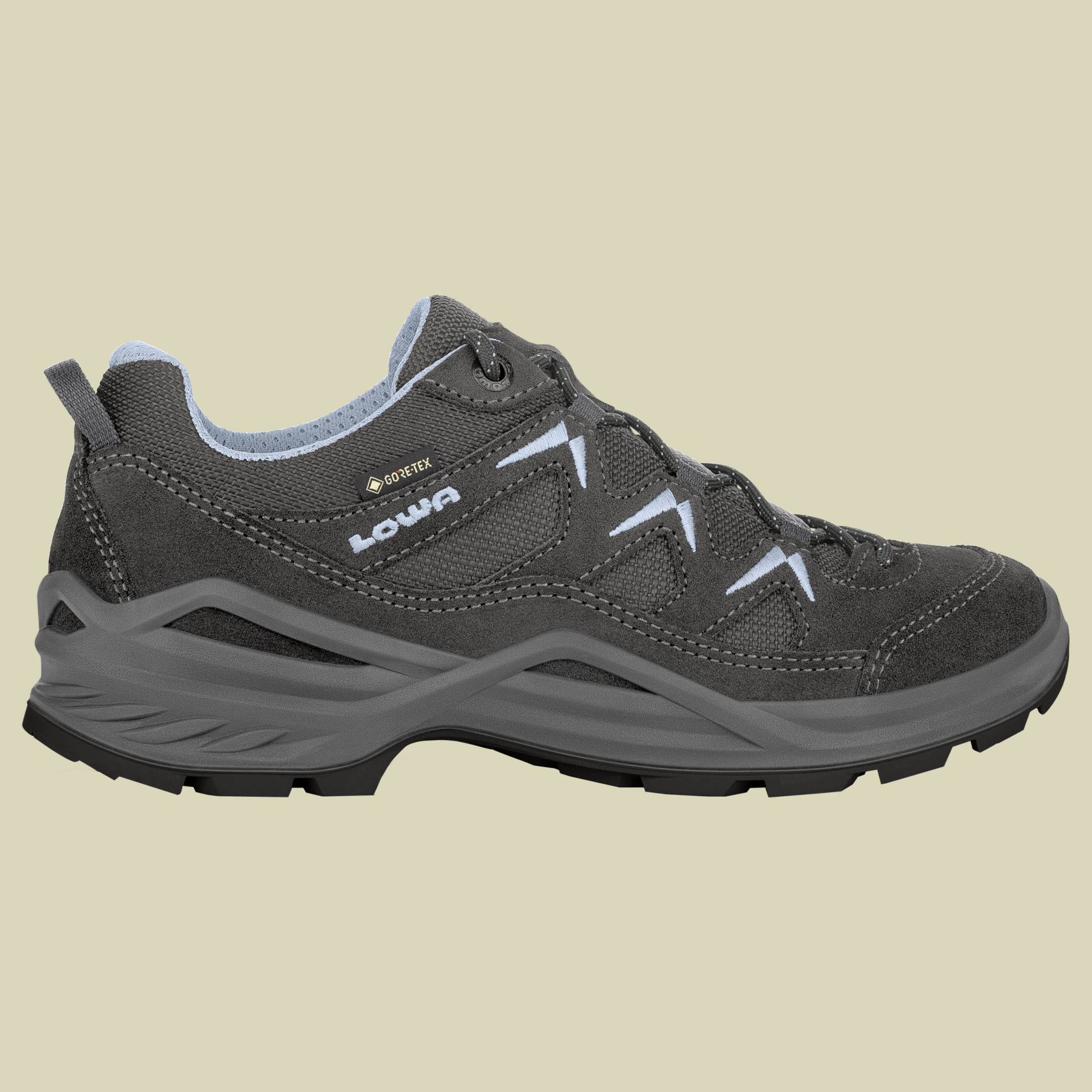 Sirkos Evo GTX Lo Women Größe UK 6 Farbe graphit/eisblau von Lowa