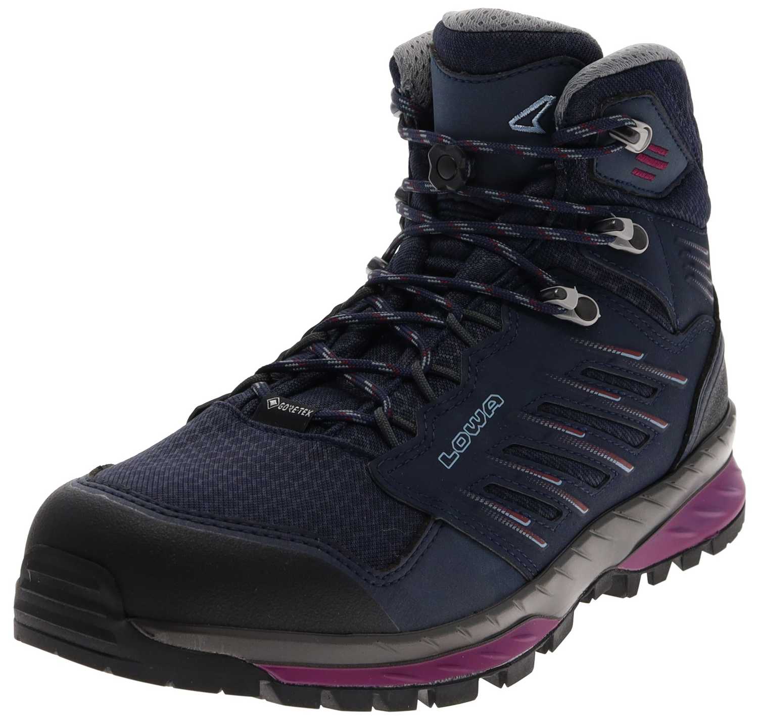 TREK EVO GTX MID Ws Navy Beere Damen Trekkingstiefel von Lowa