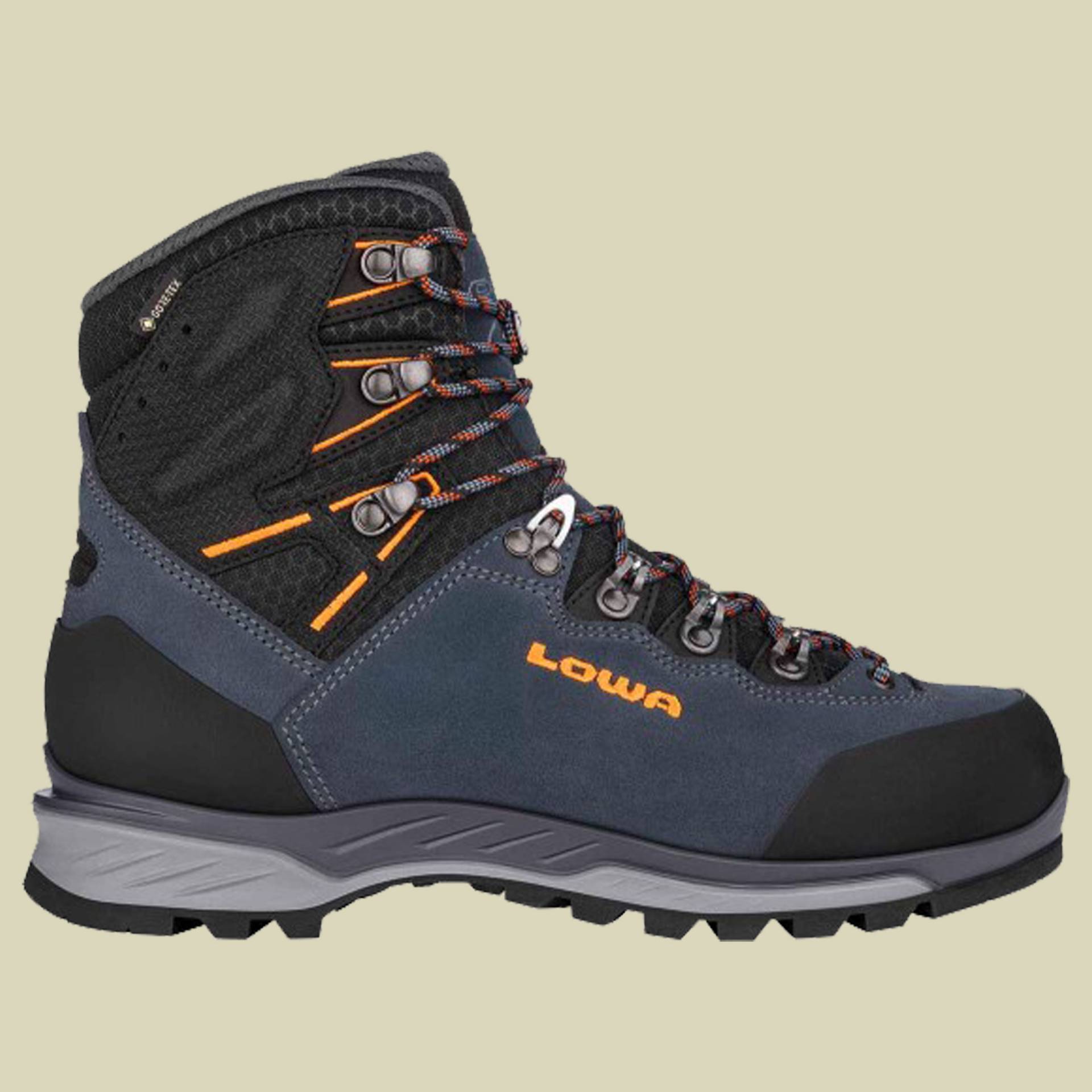 Ticam Evo GTX Men Größe UK 9 Farbe stahlblau/orange von Lowa