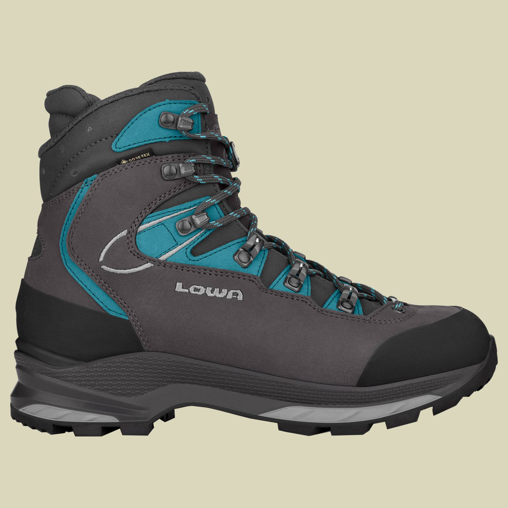 Mauria EVO GTX Women Wide Größe UK 8 Farbe anthrazit/türkis von Lowa