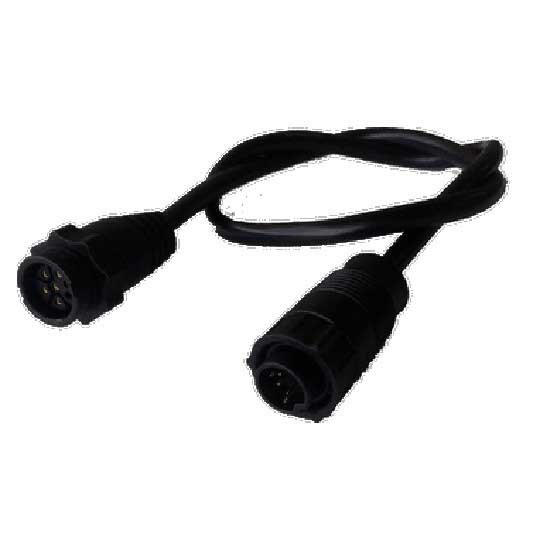 Lowrance 9 To 7 Pin Xd Adapter Schwarz For Airmar XDCRS von Lowrance