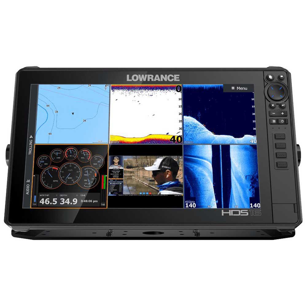 Lowrance Hds-16 Live Active Imaging With Transducer Schwarz von Lowrance