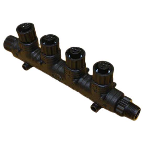 Lowrance Nmea 2000 Micro-c Low Loss 4 Way Joiner Schwarz von Lowrance
