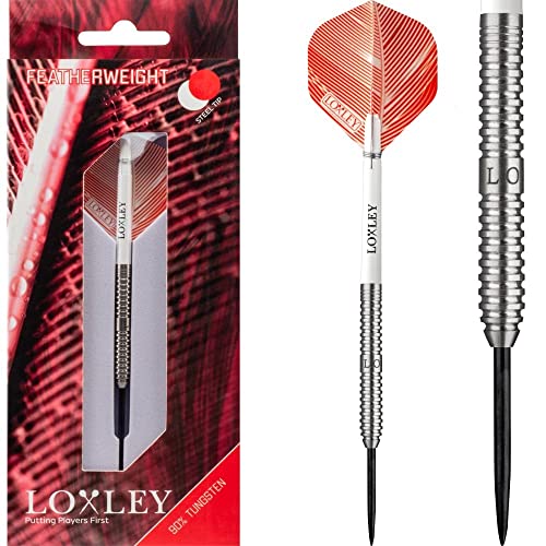 Loxley Featherweight Red 90% - Steeldarts 17 Gramm von Loxley