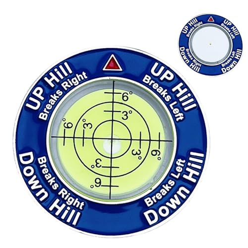Golf Putt Green Reader | Horizontal Bubble Golf Tool | Precise Golf Green Reader | Golf Putting Aid Tool | On Course Golf Reader Portable and Easy to Use On Any Course for Husband, Father von Lpsdssre