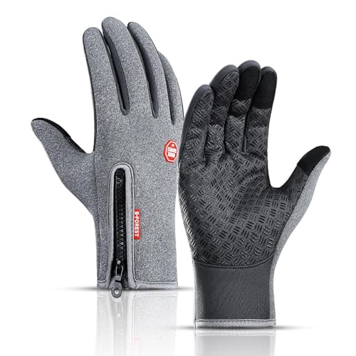 Luadnysin Freezer Thermo Handschuhe Pro - Alpensattel Premium Skihandschuhe, Herren Winter Warme mit Touchfunktion Fahrradhandschuhe Reithandschuhe Motorradhandschuhe MTB Wasserdicht Handschuh Damen von Luadnysin