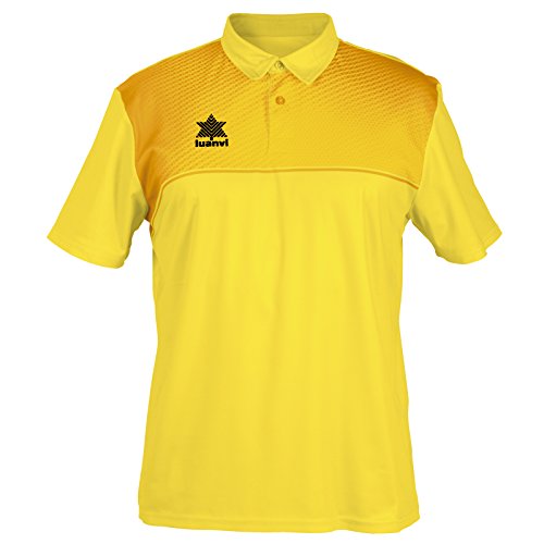 Luanvi Unisex Kinder Apolo Poloshirt, gelb, XXXXS von Luanvi