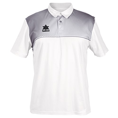 Luanvi Apolo Polo, Unisex, Unisex-Kinder, 08487_0999XXXXS, weiß, XXXXS von Luanvi