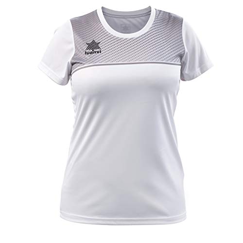 Luanvi Apolo SRA Sport-T-Shirt, Damen, Weiß, XL von Luanvi