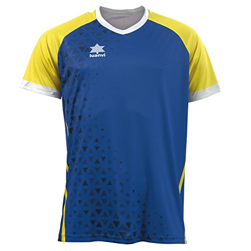 Luanvi Cardiff Unisex-T-Shirt für Erwachsene XS blau von Luanvi