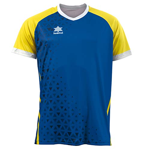 Luanvi Cardiff Shirt, Unisex Kinder, 11482_1516XXXS, blau, XXXS von Luanvi