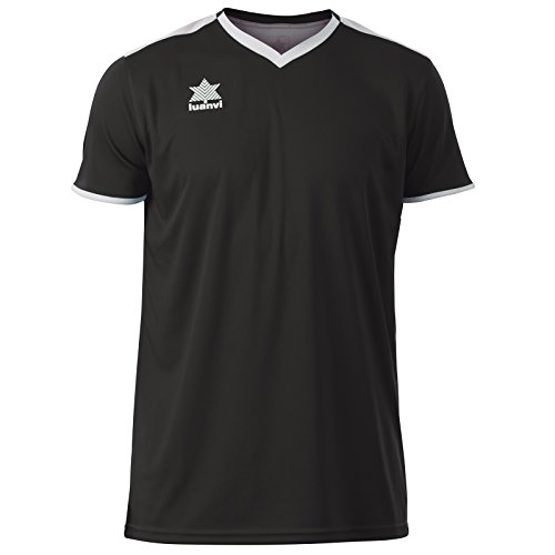 Luanvi Match Sport-T-Shirt für Herren, Herren, 9402, Schwarz, XXXXS von Luanvi