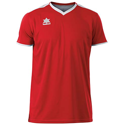 Luanvi Match T-Shirt, Herren, Herren, 09402_0020XXS, rot, XXS von Luanvi