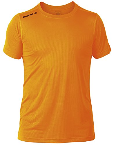 Luanvi Herren Nocaut Serie 5er-Pack T-Shirts, Orange Leuchtend, XXS von Luanvi